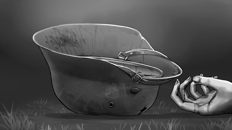 death, cracked, M40 Helmet, monochrome, bullet holes, German Army, 1080P