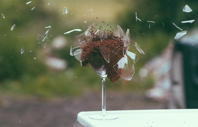 close-up, broken, water, nature, burst, coffee, animals in the wild, animal themes, 4K, animal, one animal, wineglass, snowing, transparent, abstract