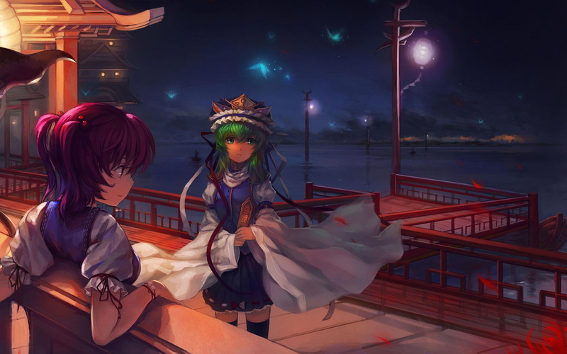 illustration, touhou, touhou project, komachi onozuka, project, onozuka, komachi, 1920x1200, anime, ruukoto, 1080P, characters, female