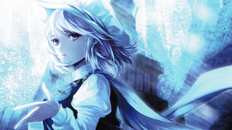 1080P, hd, cartoon/comic, whiterock, anime, project, touhou, letty, drawing