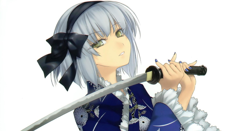 female, haired, touhou, project, anime, character, nazrin, 1080P, 1920x1080, touhou project, white
