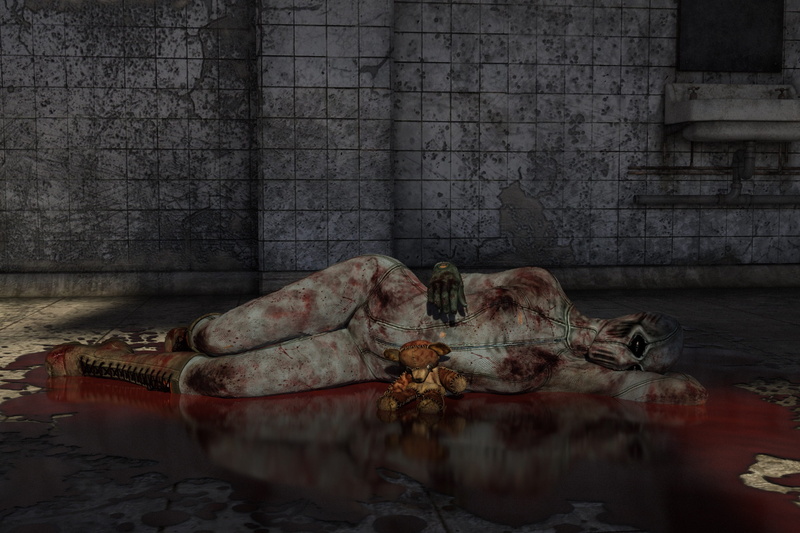 nightmare, reflection, mysterious, near, human representation, meat, no people, weird, nature, still life, wall, bloody, fantasy, built structure, female