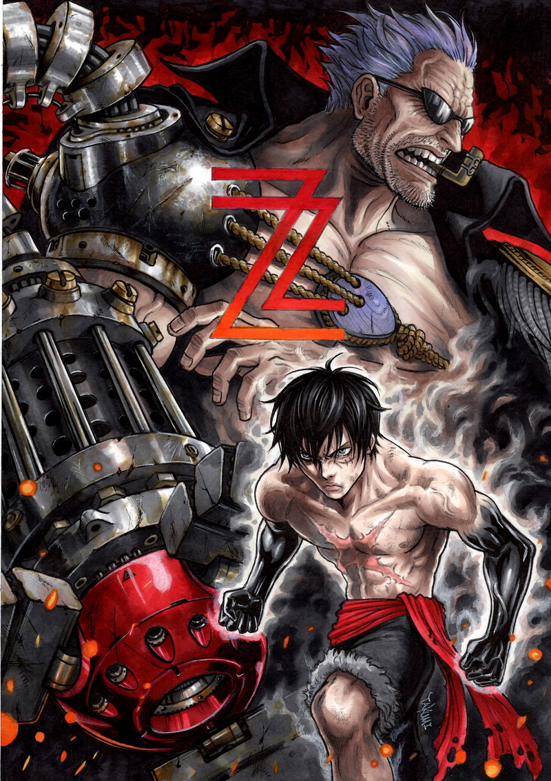 luffy, 2K, piece, male, anime, monkey, marlboro