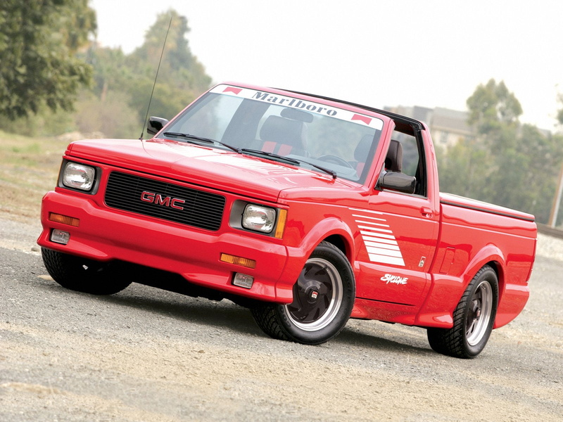 muscle, tuning, 720P, pickup, gmc, marlboro, syclone, 1991