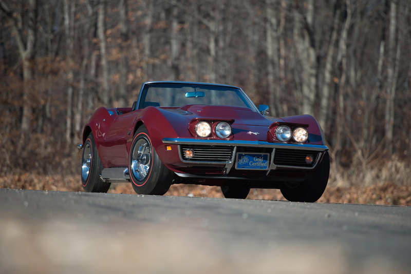 Chevrolet Corvette C3, cabriolet, Chevrolet Corvette, sports car, depth of field, worms eye view, 4K, American cars, Chevrolet Corvette Stingray, Corvette
