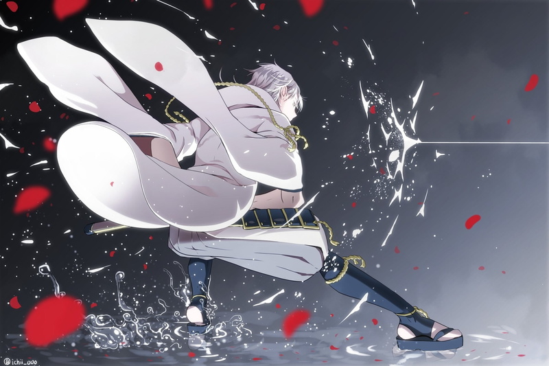 1080P, Anime, Touken Ranbu, Tsurumaru Kuninaga