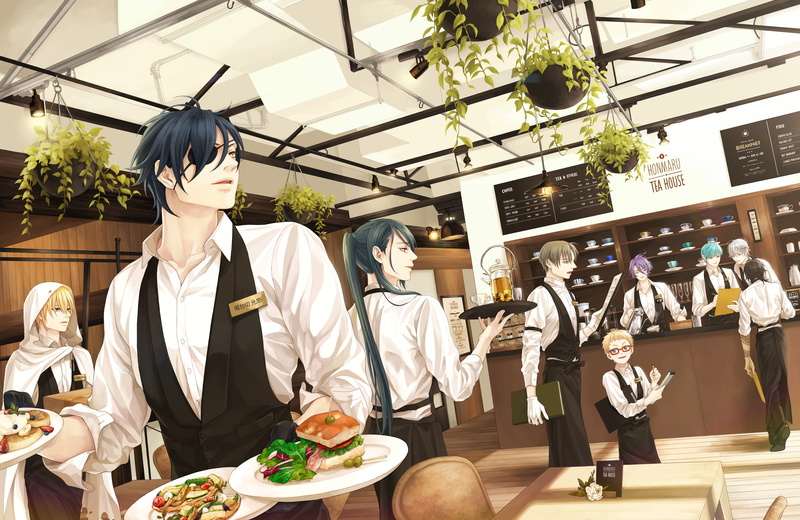 touken ranbu, heshikiri hasebe, 4K, Anime, ookurikara, ichigo hitofuri, yamanbagiri kunihiro, shoujo