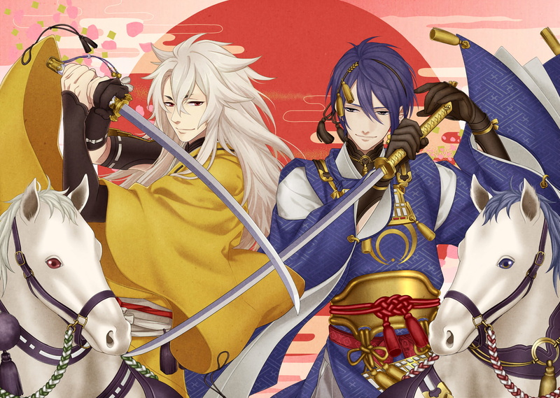 Kogitsunemaru (Touken Ranbu), Anime, Mikazuki Munechika, 1080P, Touken Ranbu