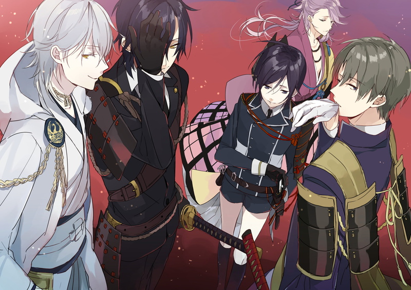 men, 1080P, touken ranbu, Anime, emotion, lifestyles, arts culture and entertainment, adult, people, multi colored, outdoors, real people, protection