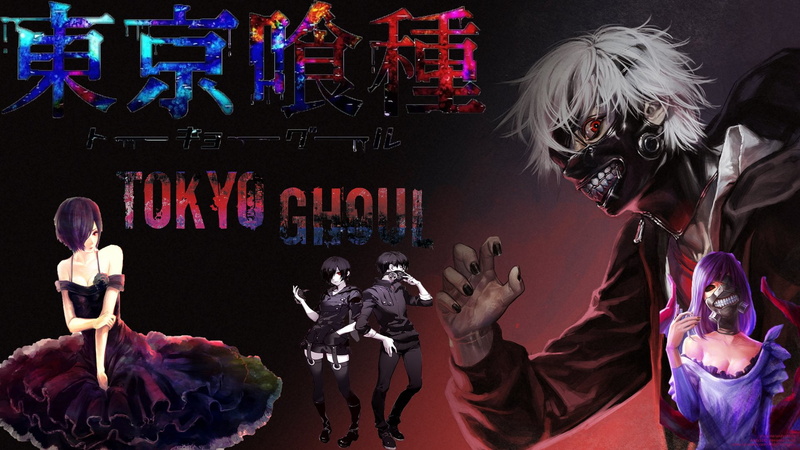 Tokyo Ghoul, communication, human representation, occupation, adult, celebration, creativity, indoors, human body part, representation, multi colored, men