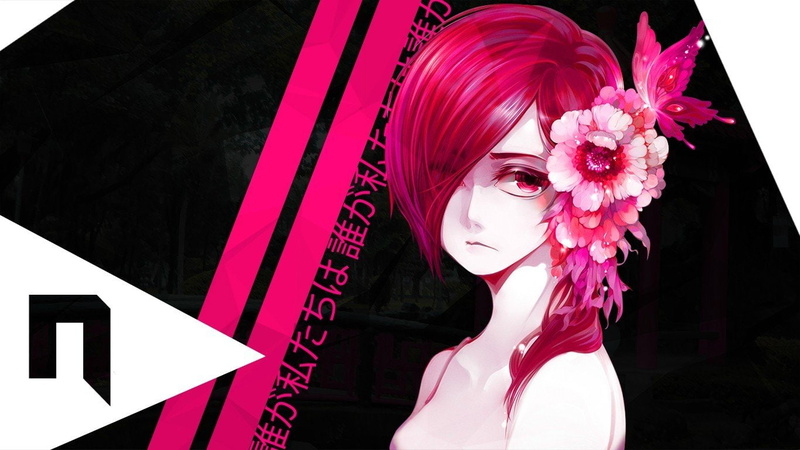 720P, Anime Girls, flowers, Tokyo Ghoul, Kirishima Touka