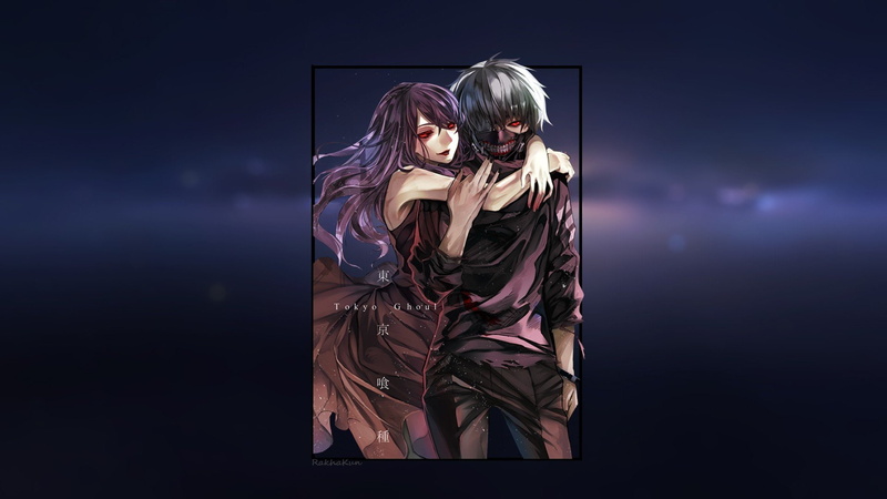 space, Anime Girls, anime, Anime Boys, Kaneki Ken, Tokyo Ghoul, Tokyo Ghoul:re, 1080P