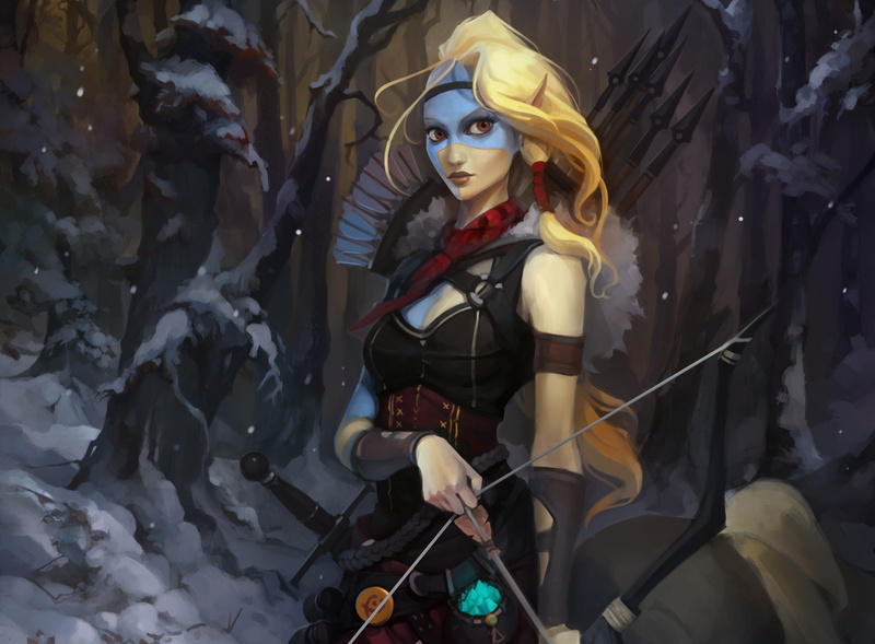 2K, The Banner Saga, fantasy art
