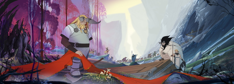 video games, 4K, artwork, The Banner Saga, digital art, Concept Art