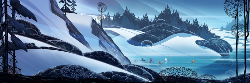artwork, 4K, concept art, digital art, The Banner Saga, video games