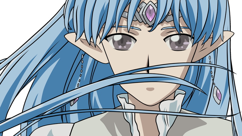 2K, anime girls, Banner of the Stars
