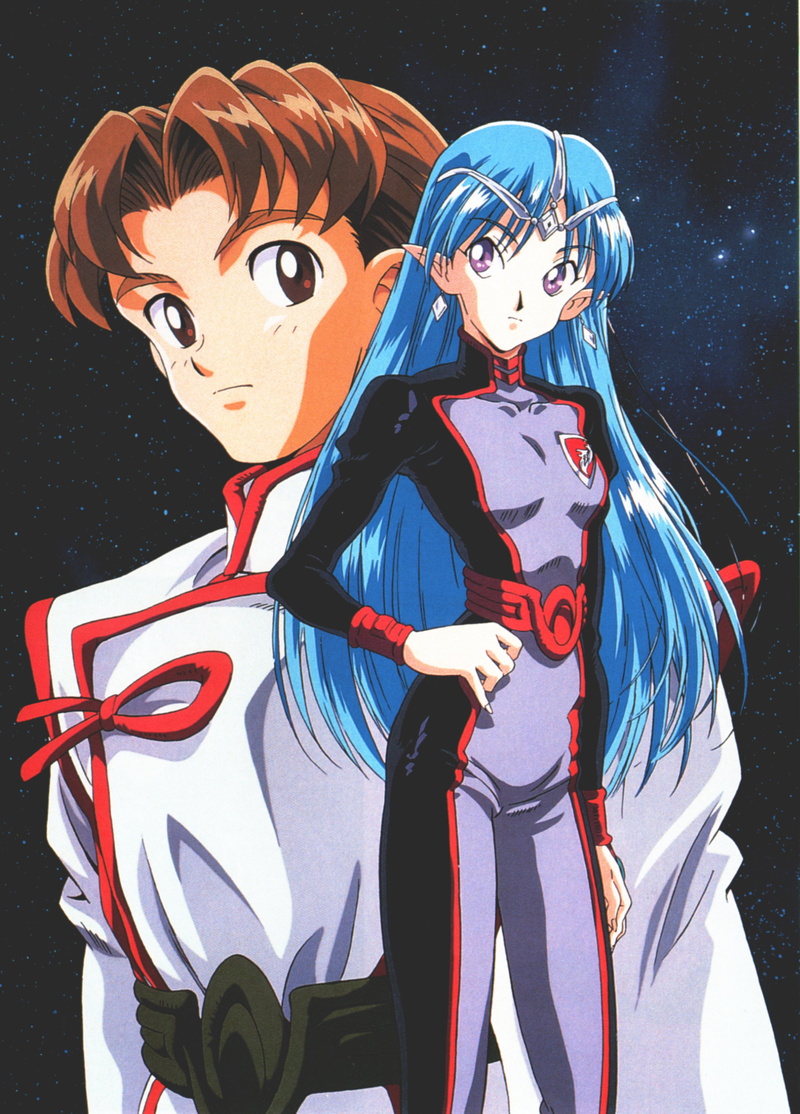 anime, Crest of the Stars, 2K, Banner of the Stars, anime girls