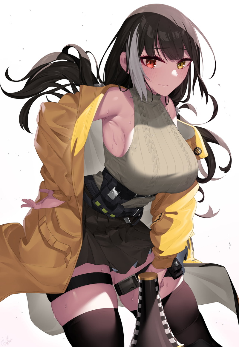 720P, big boobs, Girls Frontline, jacket
