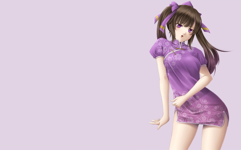 ornaments, ribbons, hair, purple, tengu, hats, touhou, eyes, chinese, 1080P, girls, himekaidou, simple, games, background, anime, long, video, clothes