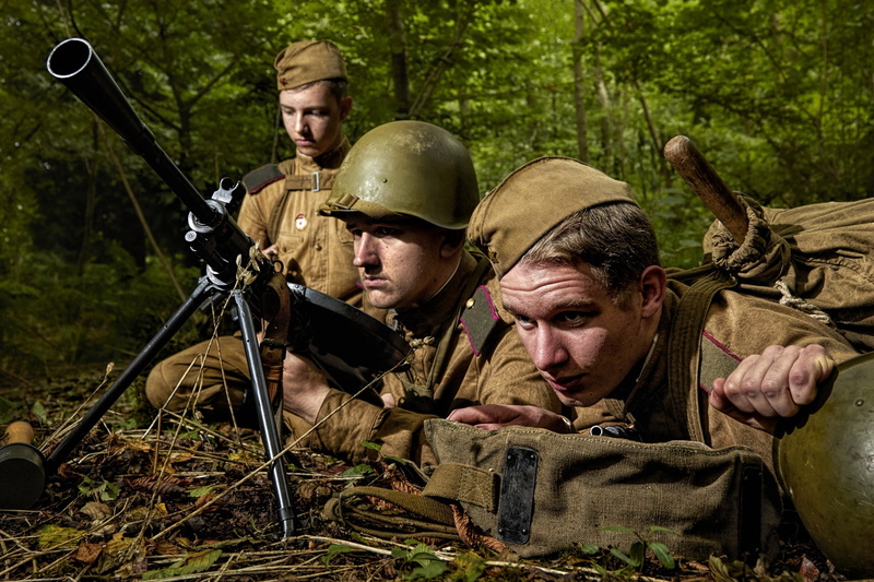 1080P, machine gun, Russian, The second world, Soviet, ammunition, equipment, WWII, DP, Guard, soldiers