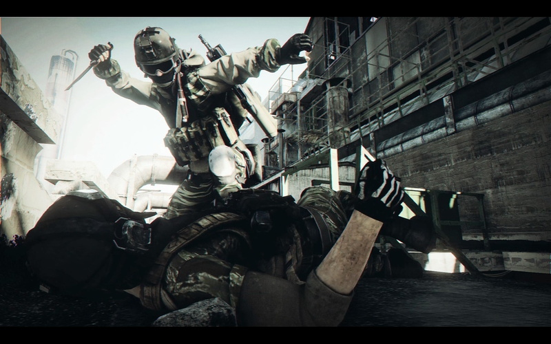 knives, sniper, black, battlefield, russian, recon, 720P, soldiers, borders, assault, f2000, warfare