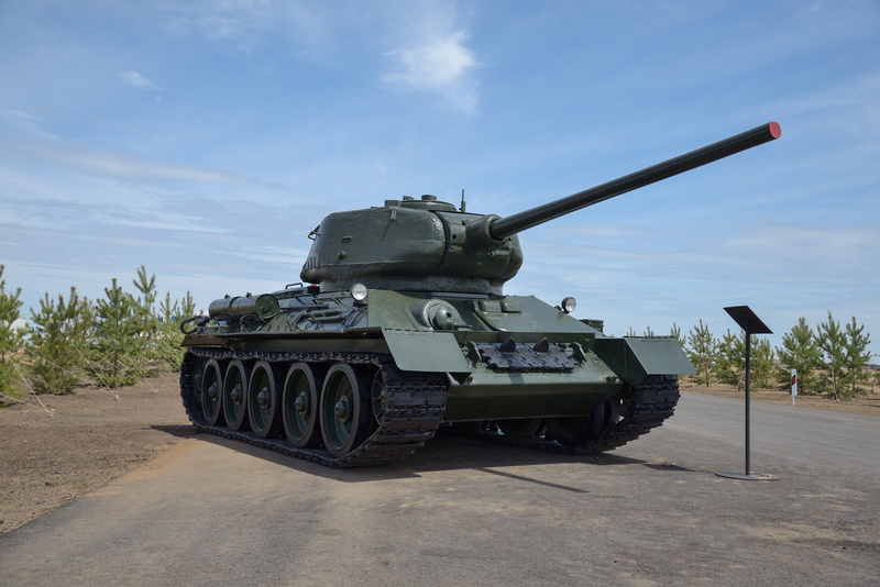 T-34-85, the second world war, 5K, period, tank, Soviet, average, USSR