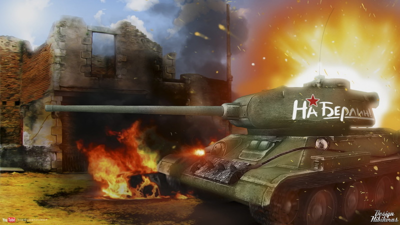 outdoors, 1080P, danger, army, architecture, military, fire - Natural Phenomenon, glowing, power, transportation, world of tanks, t-34, destruction, fire