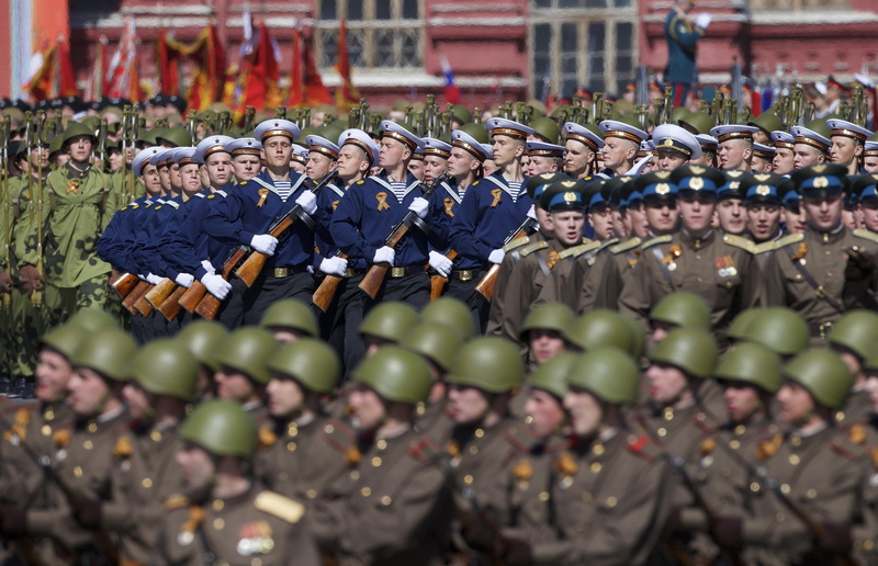 May 9, sailors, holiday, soldiers, 2K, red square, victory day