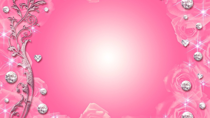 backgrounds, studio shot, jewelry, close-up, shape, no people, celebration, luxury, indoors, pink desktop nexus, large group of objects, copy space, 1080P