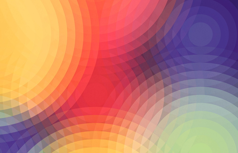 Circles, 4K, Colorful, Nexus 7, Multicolor, Stock, 4K