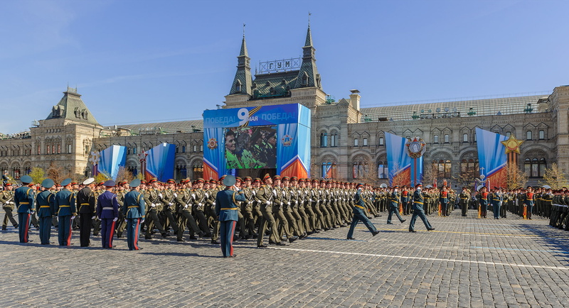 Victory Parade, soldiers, Russia, Victory Day, 1080P, Red Square, military, Moscow, May 9
