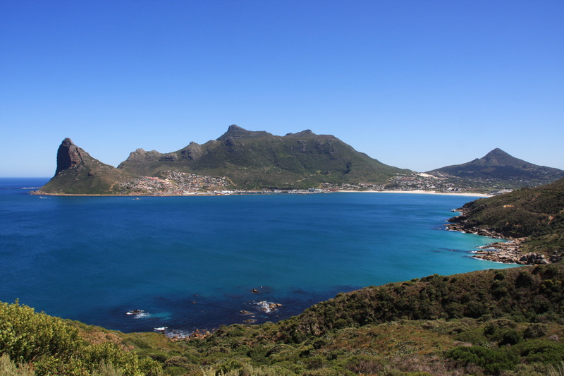 bachelors degree, mountain, clear sky, water, tranquility, outdoors, landscape, rock, beach, travel, mountain peak, bay, blue, booked, mountain range, tranquil scene