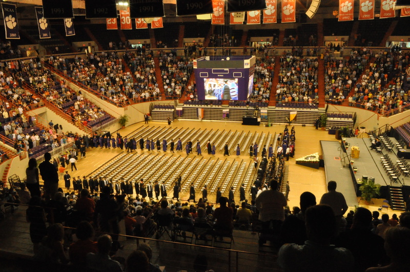 spectator, ceremony, architecture, degree, group of people, diploma, stadium, men, women, building exterior, audience, achievement, university, crowded