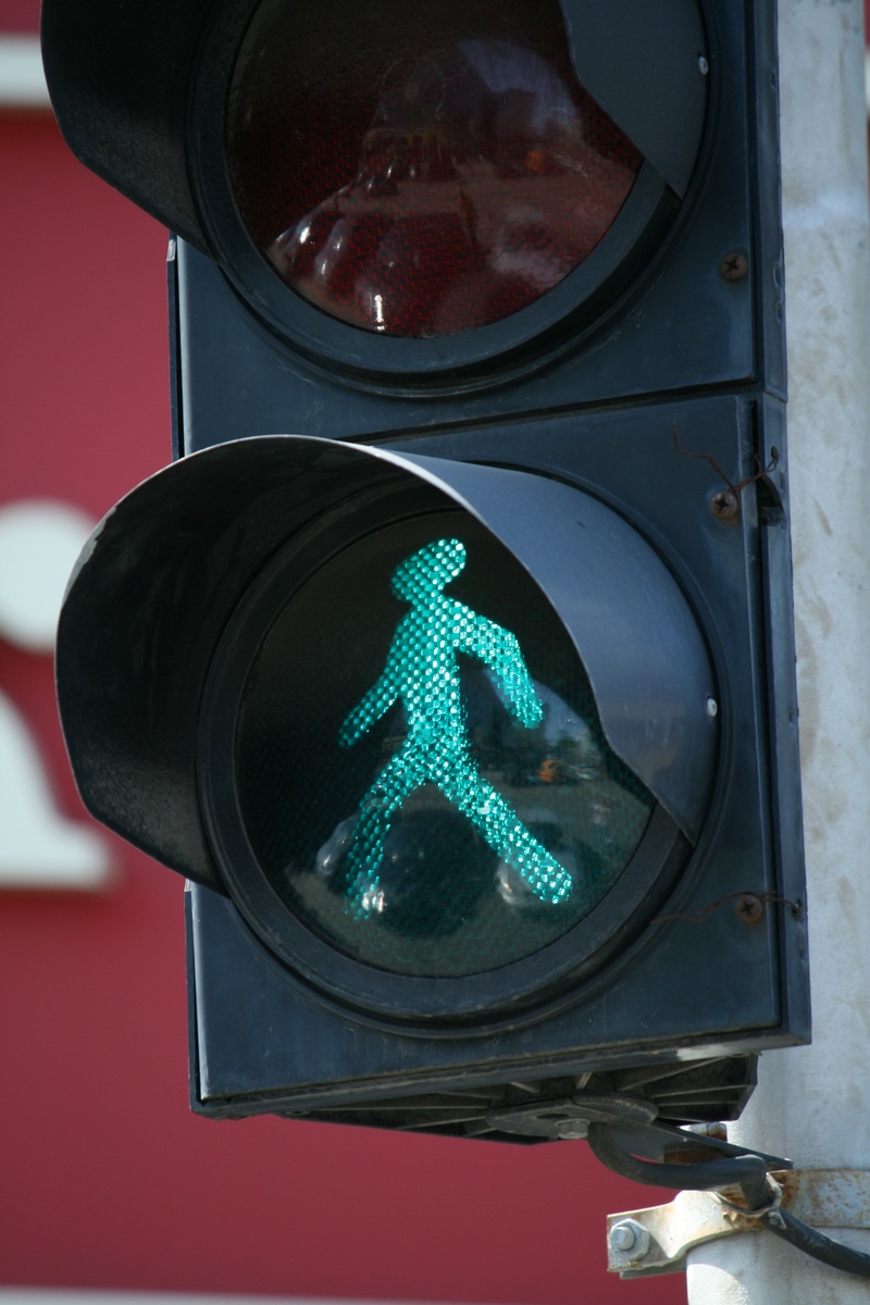 symbol, green Color, illuminated, pedestrian crossing sign, allowed, human representation, man, road, lighting equipment, road Sign, safety, transportation