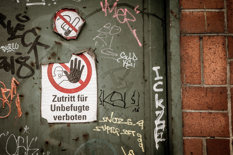 attorney, message, sign, allows, art and craft, day, western script, stone, prohibited, building exterior, wall, facade, wall - building feature, brick wall