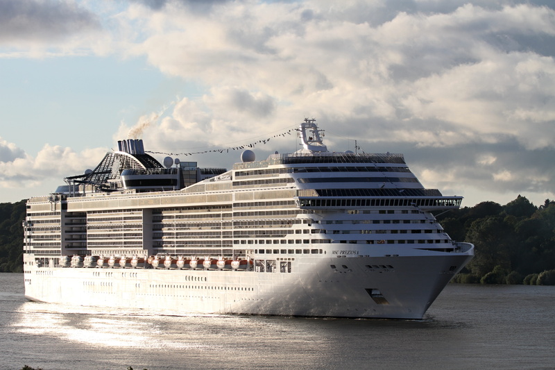 city, elbe, cabins, passenger ship, building exterior, travel, ship, hamburg, msc, cruise ship, sea, passenger craft, transportation, building, hanseatic city