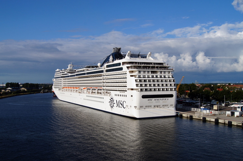ship, nautical vessel, 4K, sailing, transportation, msc, sky, ferry, craft, waterfront, holiday, day, water, no people, dock, cruise ship, ship travel