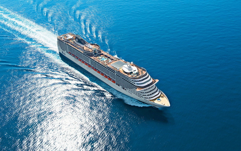 Cruise Ship, MS MSC Divina, 1080P, Vehicles