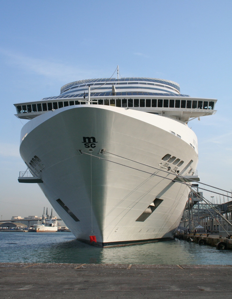 mediterranean, pier, passenger craft, nautical vessel, city, nature, bug, waterfront, outdoors, cruise, holiday, sky, white, steel, coast line, cruise ships