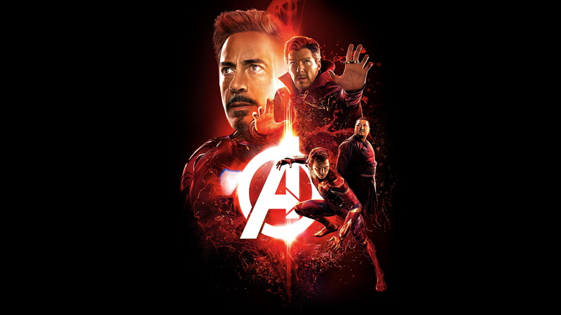 infinity, 8K, Tom Holland, poster, Avengers: Infinity War, Doctor Strange, 4K, Iron Man, avengers, Benedict Wong, Robert Downey Jr., Spider-Man, Benedict Cumberbatch
