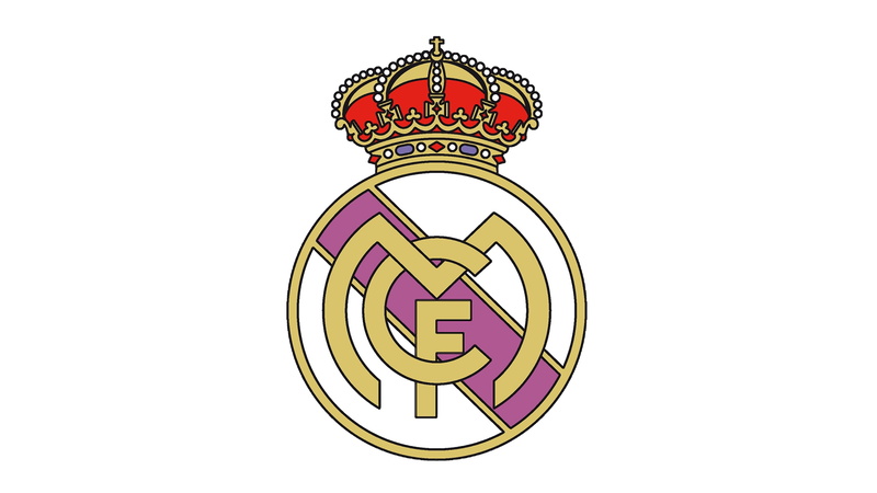 4K, Emblem, Soccer, Logo, Real Madrid C.F.