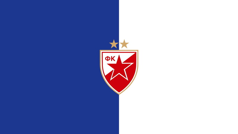 flying, patriotism, heart shape, soccer clubs, flag, single object, copy space, crest, emotion, white, star shape, Crvena Zvezda, shape, road sign, 1080P