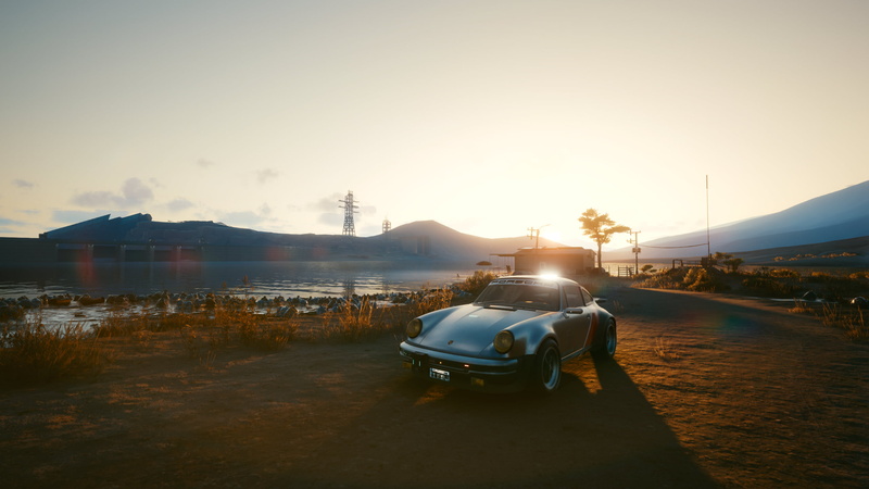 2K, Cyberpunk 2077, Porshe 911, cyberpunk