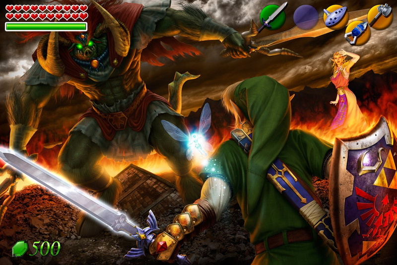 human representation, Link, spirituality, belief, fire, The Legend Of Zelda: Ocarina Of Time, Ganon (The Legend Of Zelda), representation, men, occupation