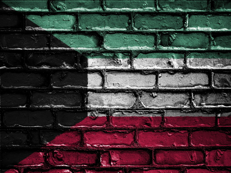 national, country, built structure, wall, brick wall, textured, graffiti, 4K, emblem, patriotism, nation, flag, nature, architecture, full frame, kuwait