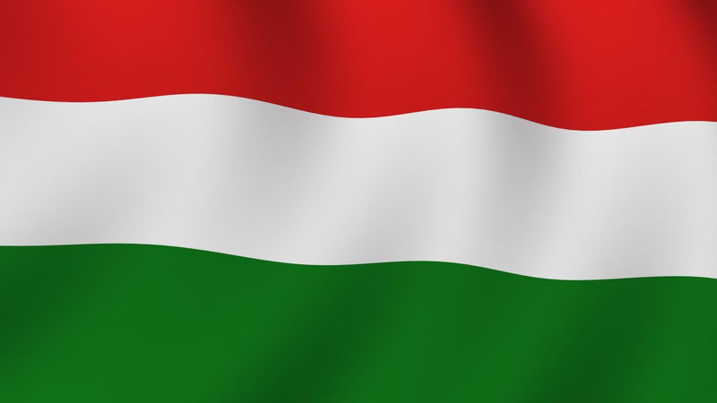 hungary, waving, flag, europe, 1080P, 3d and abstract