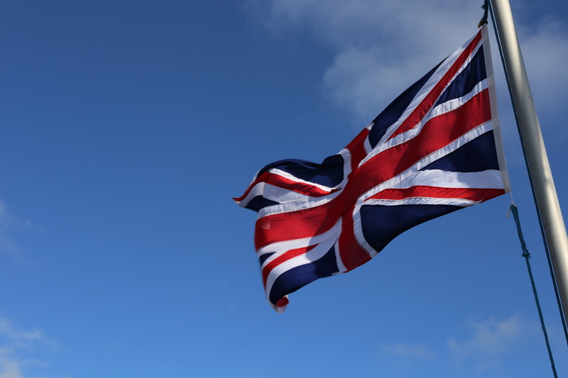 England, independence, flag, day, red, 5K, no people, pole, waving, nature, patriotism, symbolism, striped, kingdom, star shape, Uk, British, union, pride