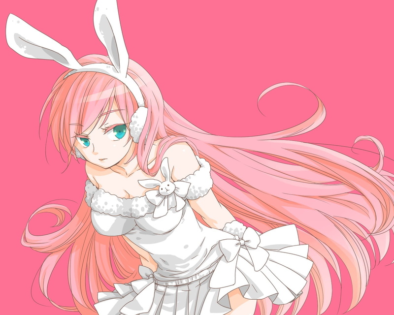 representation, bunny, haired, art and craft, decoration, pink color, animal themes, 720P, no people, ribbon, invertebrate, pink, animal, close-up, colored background