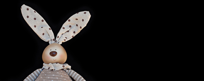 long ears, easter, deco, child, representation, costume, butterfly - insect, decoration, animal wing, childhood, beige brown, disguise, black background