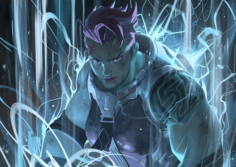 Overwatch, 1080P, Zarya (Overwatch), Video Game